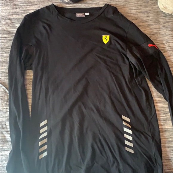 puma ferrari long sleeve shirt